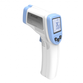 TERMOMETRO TERMOSCANNER INFRAROSSI A PARETE AUTOMATICO CON DISPLAY